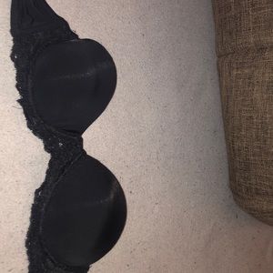 Strapless push up bra